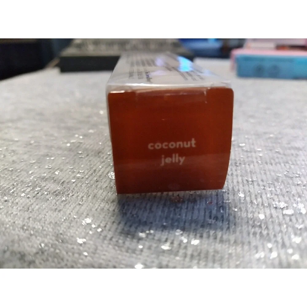 The Creme Shop Luscious Lip Oil ‎ Coconut Jelly, New In Box, Vegan, Jojoba Oil